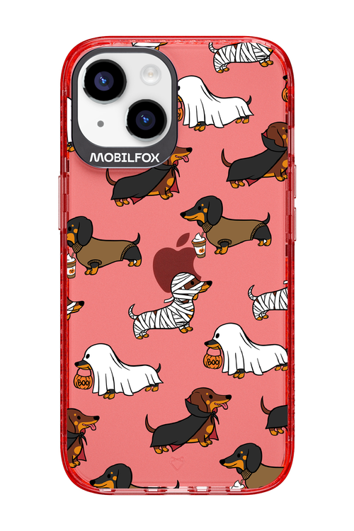 Scary Dachshund (Transparent) - Apple iPhone 14