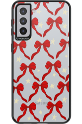 Bow & Stars (Transparent) - Samsung Galaxy S21+