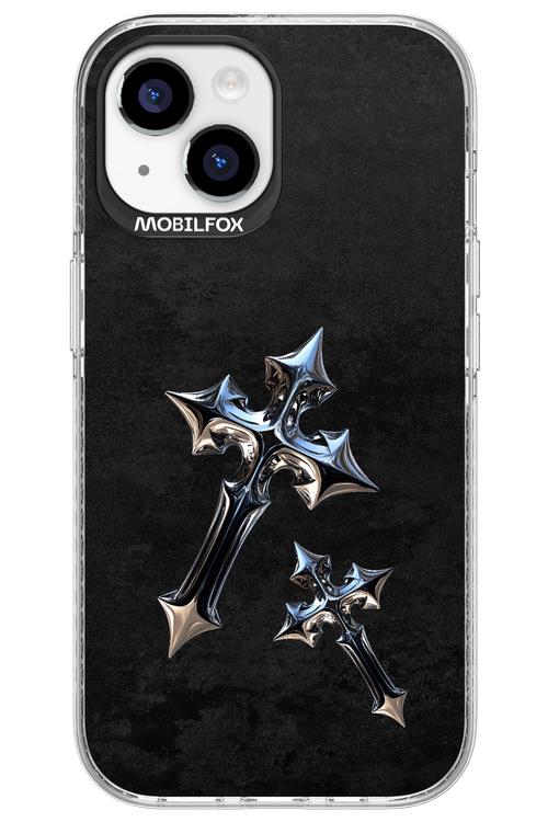 Chrome Crosses - Apple iPhone 15