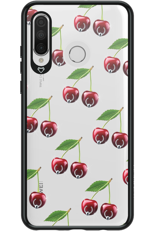 Spicy Cherries Transparent - Huawei P30 Lite