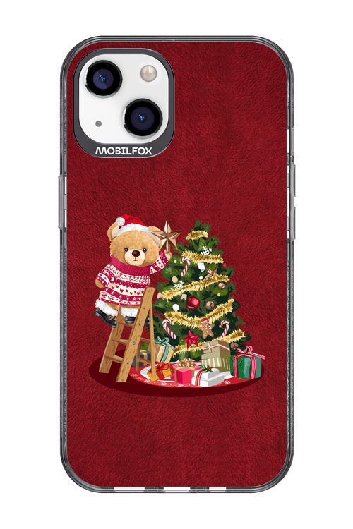 Christmas Bear (Burgundy) - Apple iPhone 13