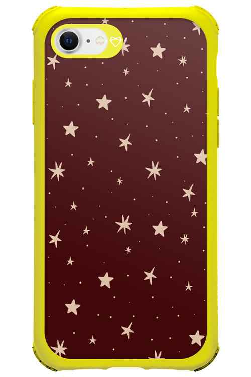 Burgundy Stars - Apple iPhone 7