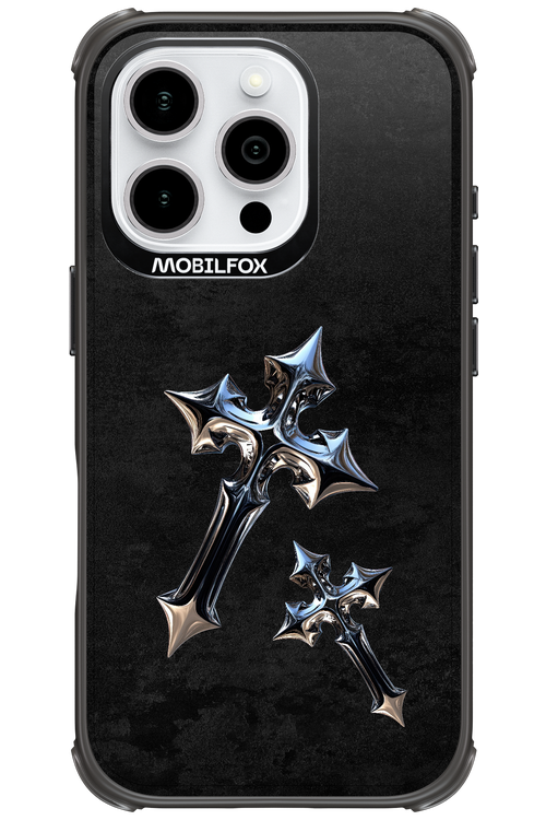 Chrome Crosses - Apple iPhone 16 Pro