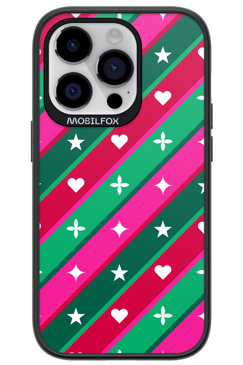 Christmas Stripes - Apple iPhone 14 Pro