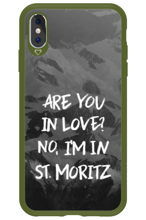 I'm in St. Moritz - Apple iPhone XS Max