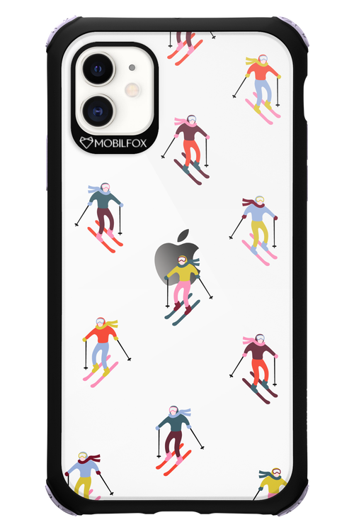 Snow Motion (Transparent) - Apple iPhone 11