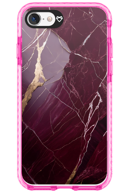 Burgundy Marble 2.0 - Apple iPhone 8
