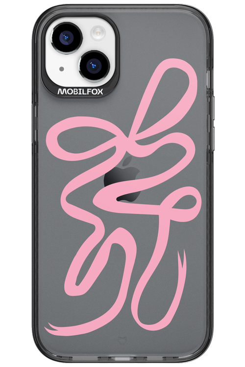Pink Bow - Apple iPhone 15 Plus