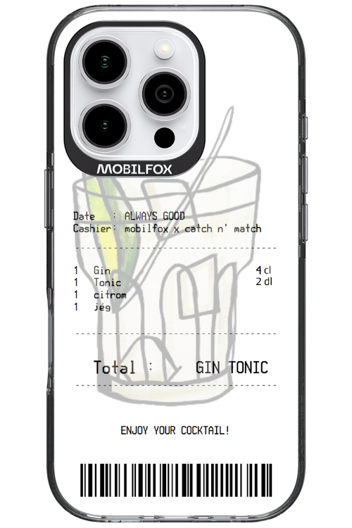 gin tonic - Apple iPhone 16 Pro