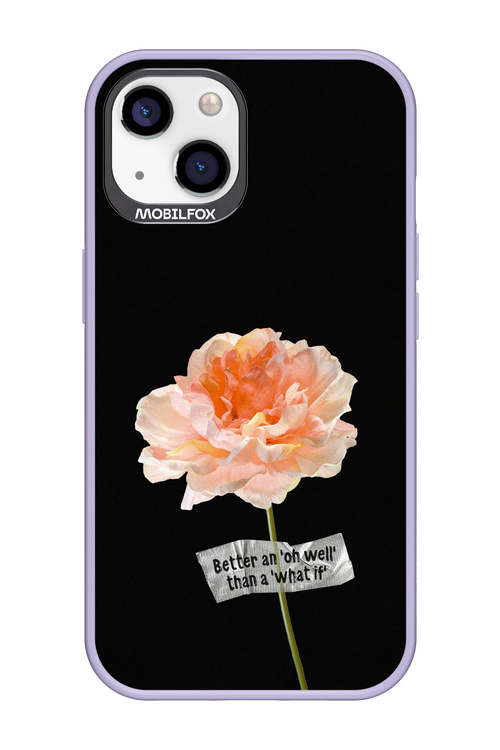 Flower Black - Apple iPhone 13