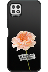 Flower Black - Samsung Galaxy A22 5G