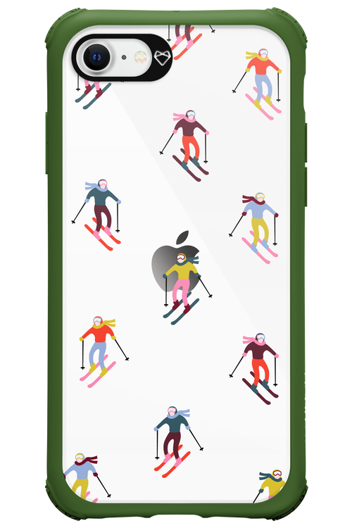 Snow Motion (Transparent) - Apple iPhone SE 2022