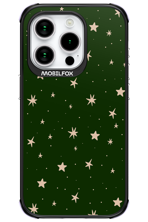 Forest Green Stars - Apple iPhone 15 Pro