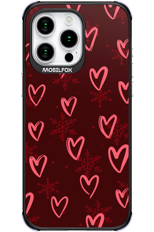 Christmas Hearts - Apple iPhone 15 Pro Max