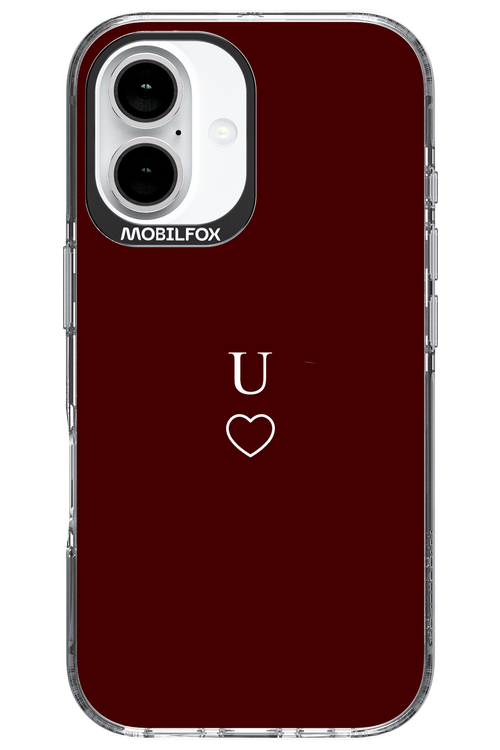 U Burgundia 2.0 - Apple iPhone 16