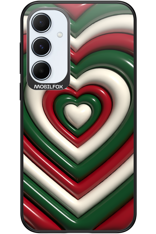 XMAS Hearts - Samsung Galaxy A55