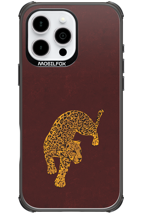 Burgundy Leopard - Apple iPhone 16 Pro Max