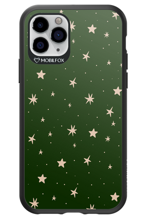 Forest Green Stars - Apple iPhone 11 Pro