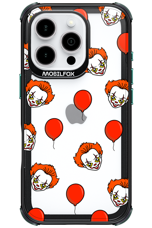 Mystery Clown (Transparent) - Apple iPhone 16 Pro