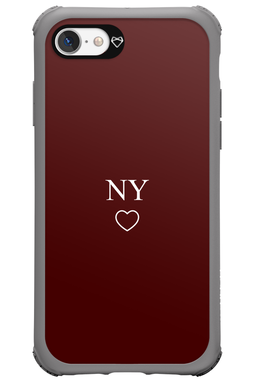 NY Burgundia 2.0 - Apple iPhone 7