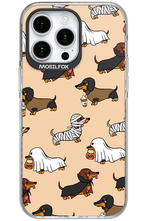 Scary Dachshund - Apple iPhone 15 Pro Max