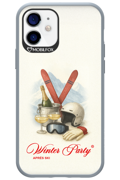 Winter Ski Party - Apple iPhone 12