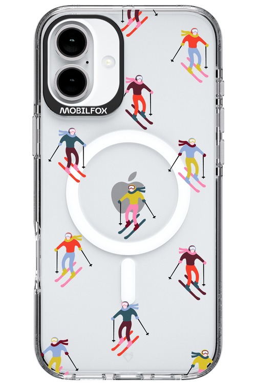 Snow Motion (Transparent) - Apple iPhone 16 Plus