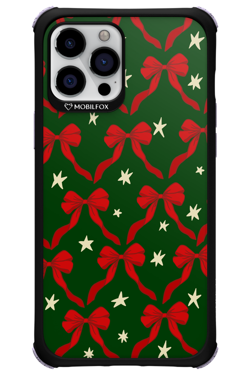 Bow & Stars (Green) - Apple iPhone 12 Pro Max