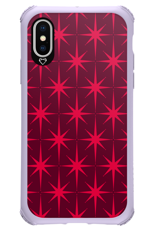 Burgundy Starss - Apple iPhone XS