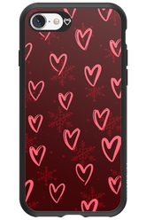 Christmas Hearts - Apple iPhone SE 2022