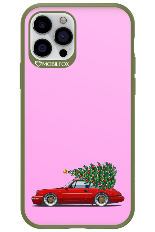 XMAS Car Pink - Apple iPhone 12 Pro