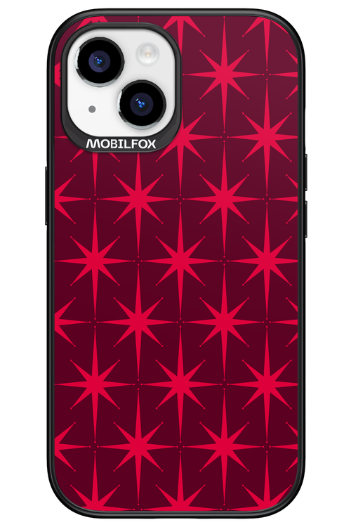 Burgundy Starss - Apple iPhone 15