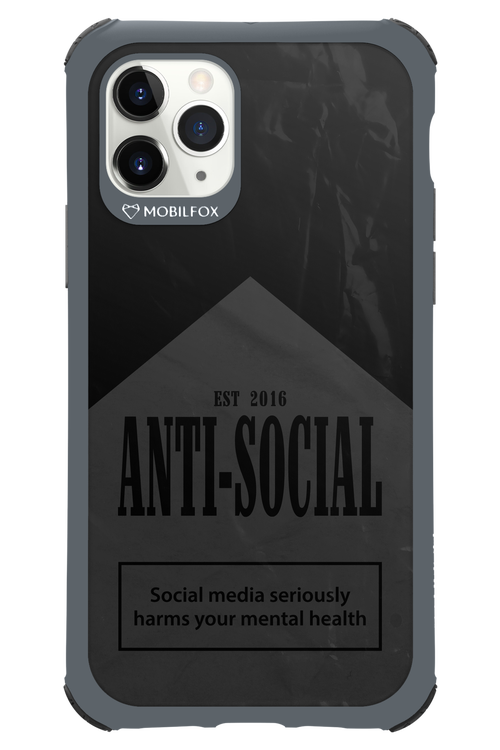 ANTI-SOCIAL (BLVCK) 2.0 - Apple iPhone 11 Pro