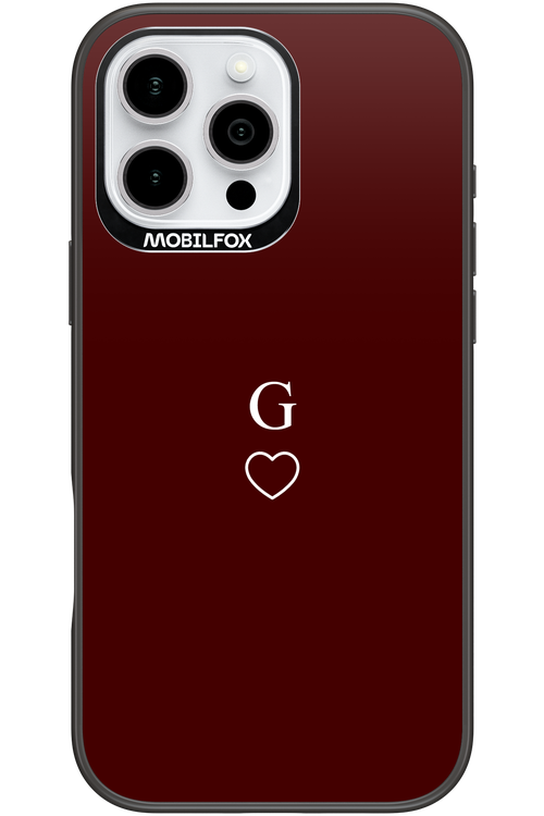 G Burgundia 2.0 - Apple iPhone 16 Pro Max