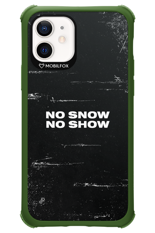 No snow, no show - Apple iPhone 12