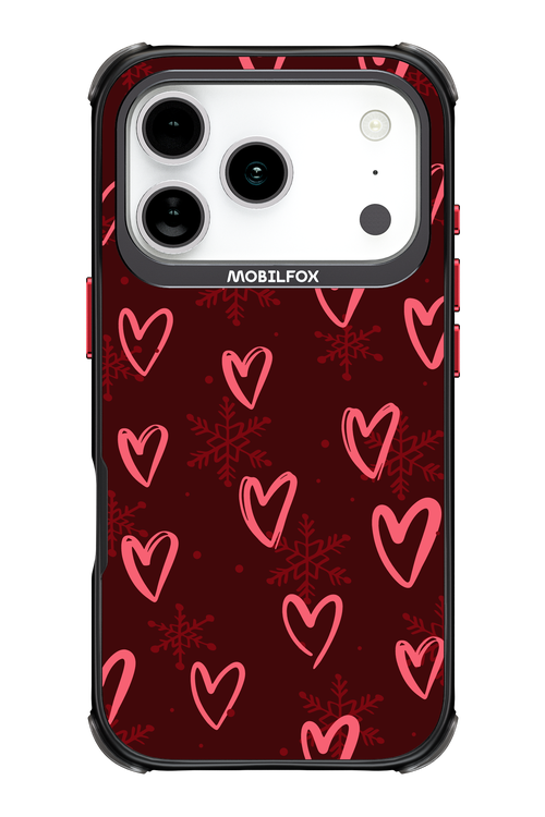 Christmas Hearts - Apple iPhone 17 Pro