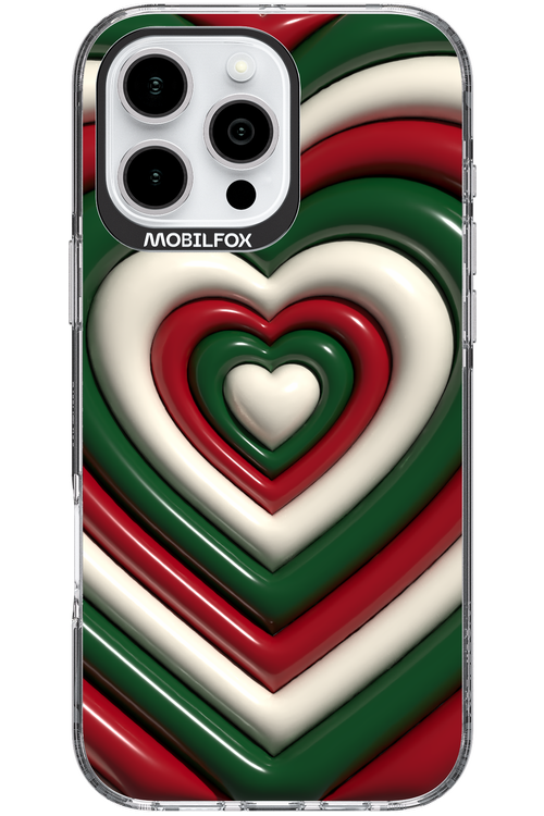 XMAS Hearts - Apple iPhone 16 Pro Max