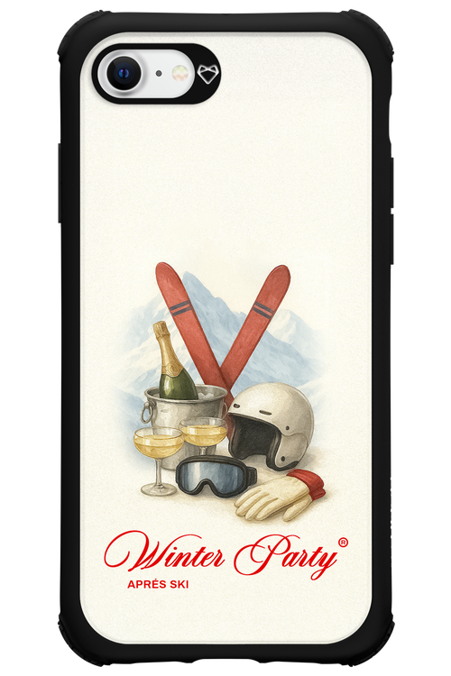 Winter Ski Party - Apple iPhone SE 2020
