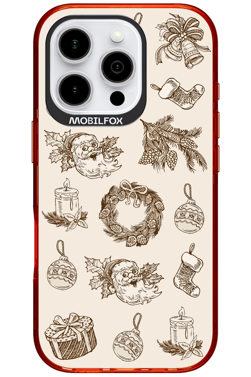 Christmas Paper - Apple iPhone 16 Pro