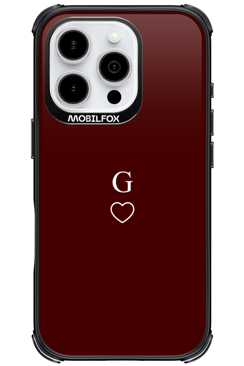 G Burgundia 2.0 - Apple iPhone 16 Pro