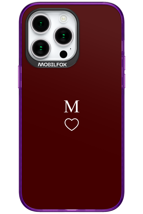 M Burgundia 2.0 - Apple iPhone 15 Pro Max