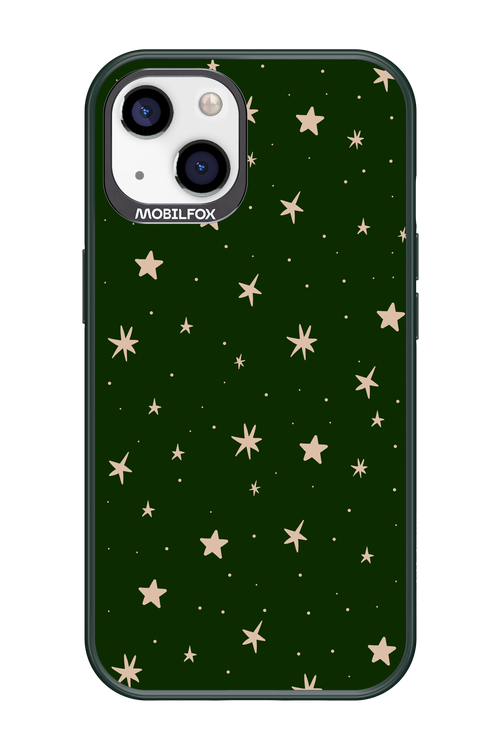 Forest Green Stars - Apple iPhone 13