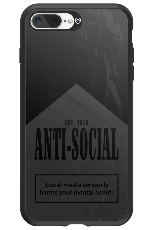 ANTI-SOCIAL (BLVCK) 2.0 - Apple iPhone 7 Plus