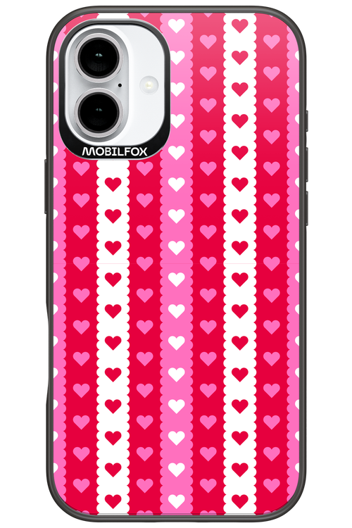 Christmas Heart Biscuit - Apple iPhone 16 Plus