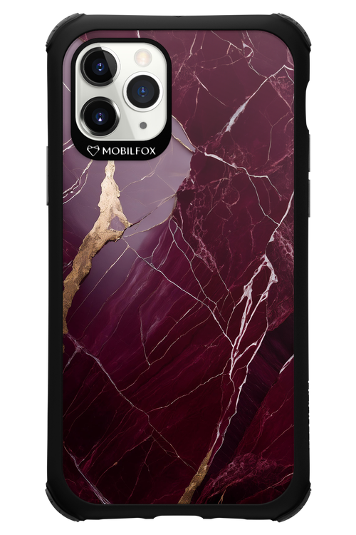 Burgundy Marble - Apple iPhone 11 Pro