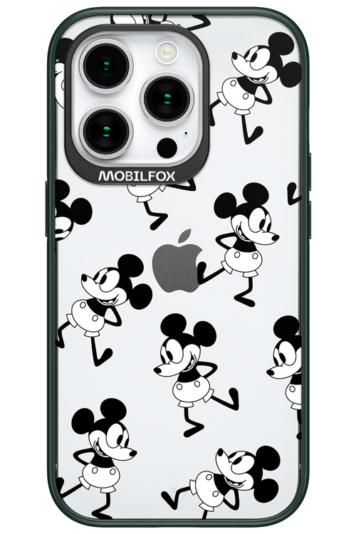 Iconic Mouse (pattern) - Apple iPhone 15 Pro