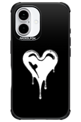 Heart Black - Apple iPhone 16