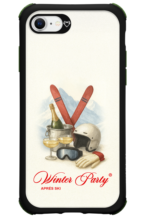 Winter Ski Party - Apple iPhone SE 2020