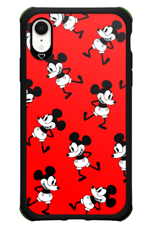 Iconic Mouse (red pattern) - Apple iPhone XR