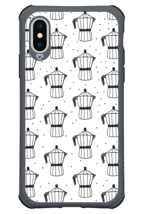 Retro Caffee - Apple iPhone X
